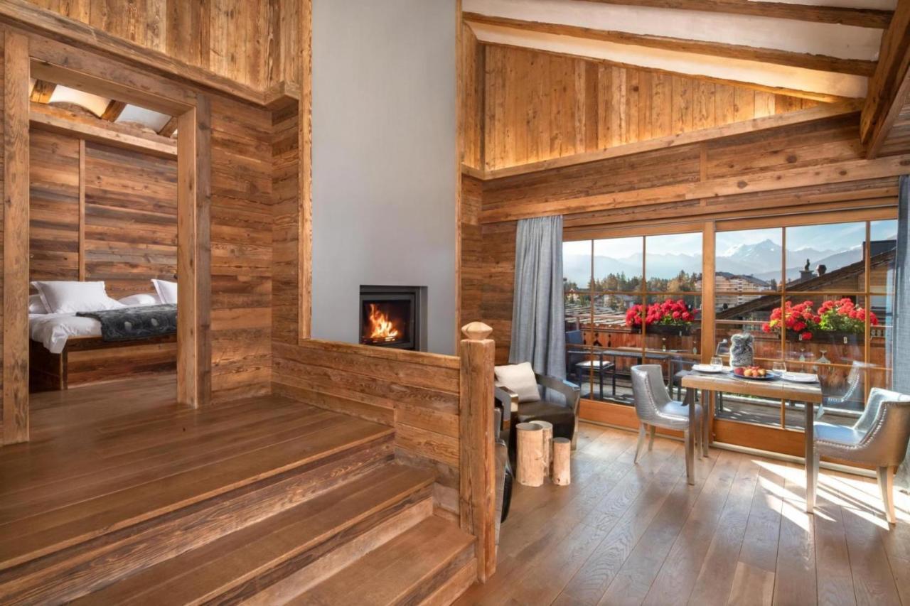 Hostellerie Du Pas De L'Ours "Relais Et Chateaux" Crans-Montana Eksteriør billede