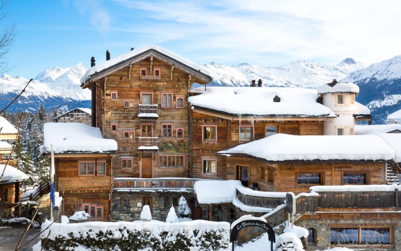 Hostellerie Du Pas De L'Ours "Relais Et Chateaux" Crans-Montana Eksteriør billede
