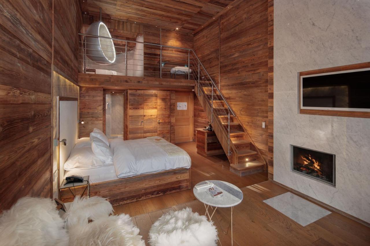 Hostellerie Du Pas De L'Ours "Relais Et Chateaux" Crans-Montana Eksteriør billede