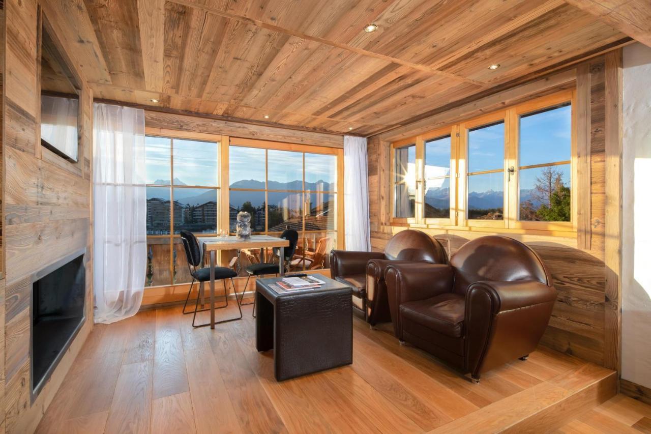 Hostellerie Du Pas De L'Ours "Relais Et Chateaux" Crans-Montana Eksteriør billede
