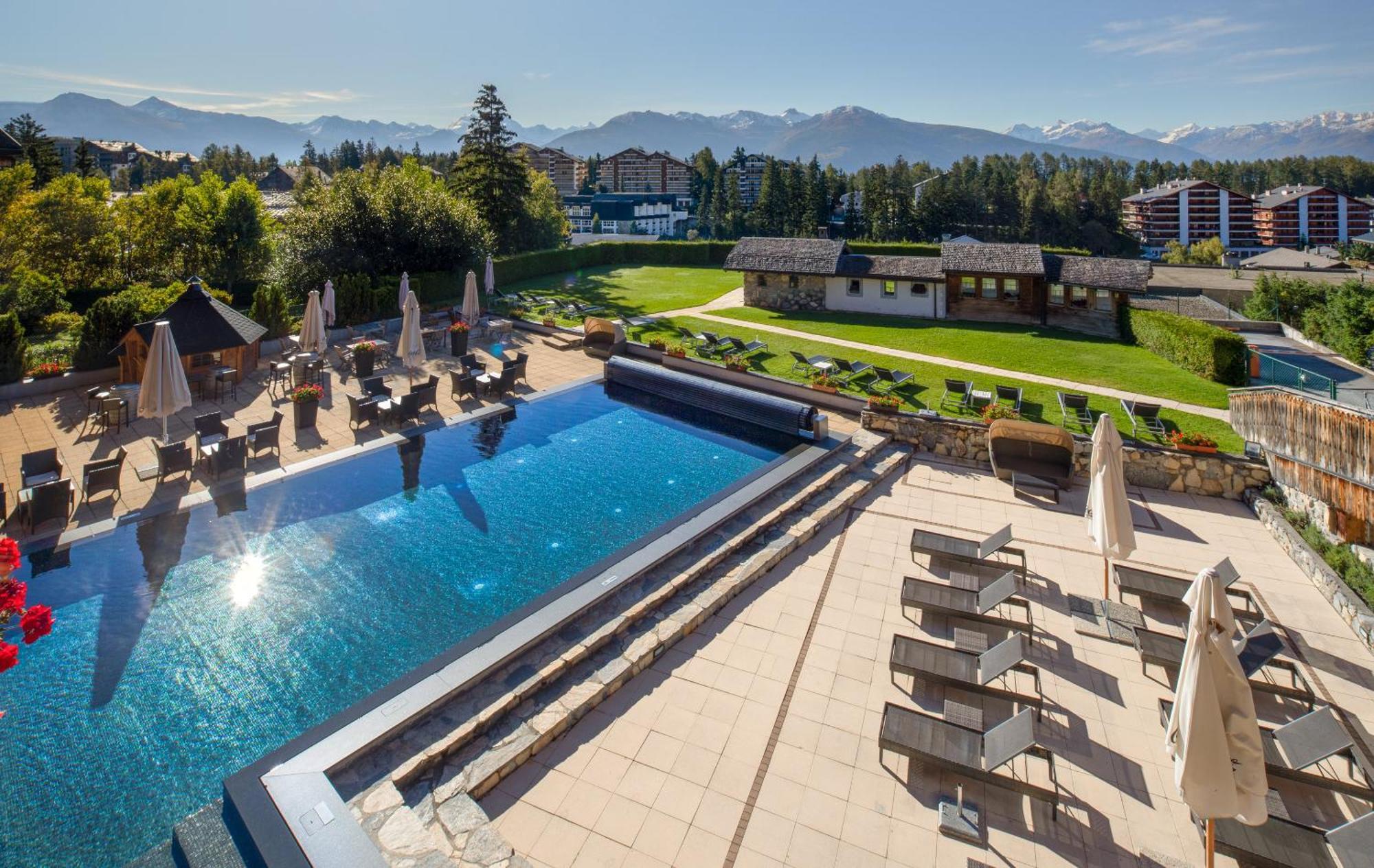 Hostellerie Du Pas De L'Ours "Relais Et Chateaux" Crans-Montana Eksteriør billede