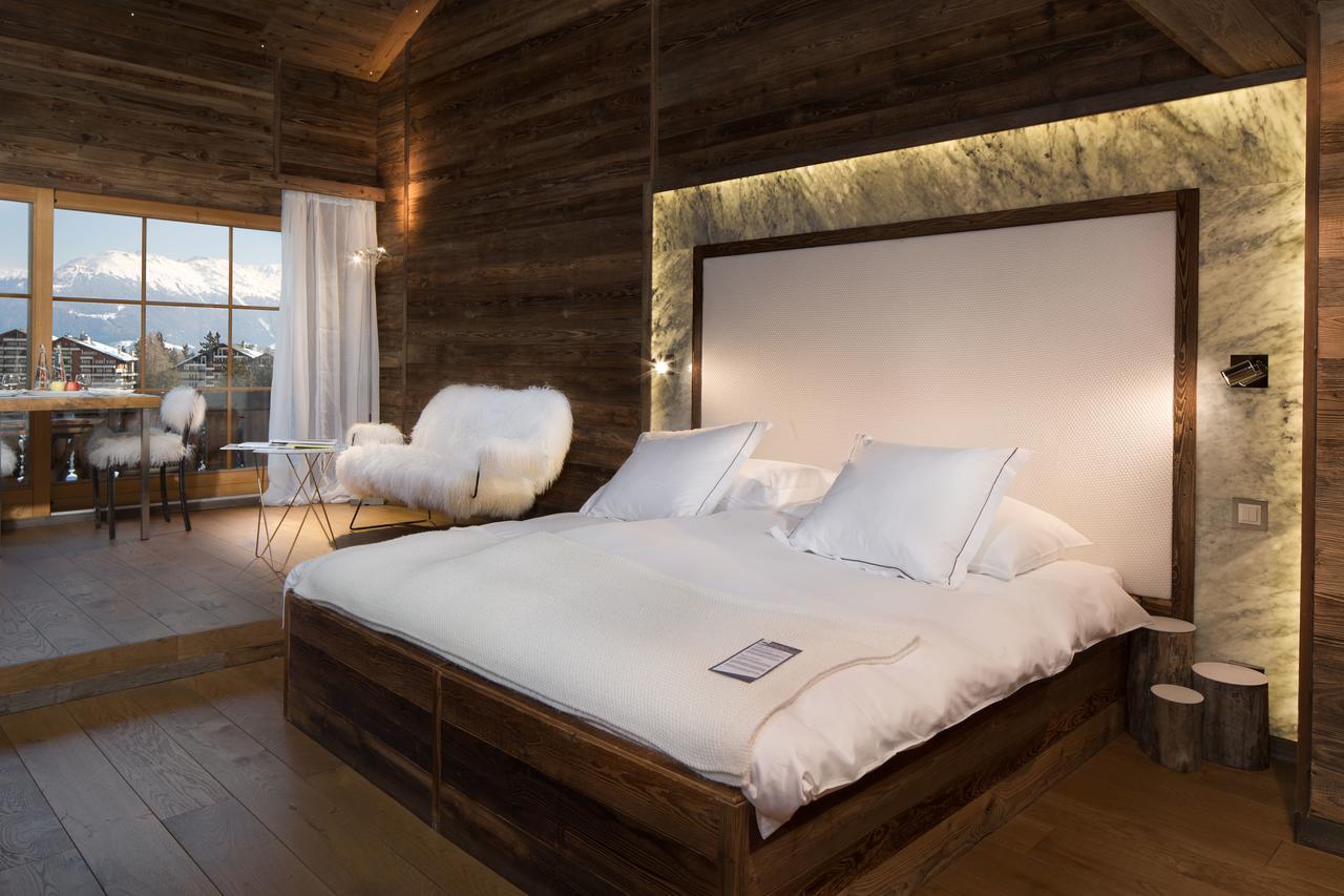 Hostellerie Du Pas De L'Ours "Relais Et Chateaux" Crans-Montana Eksteriør billede