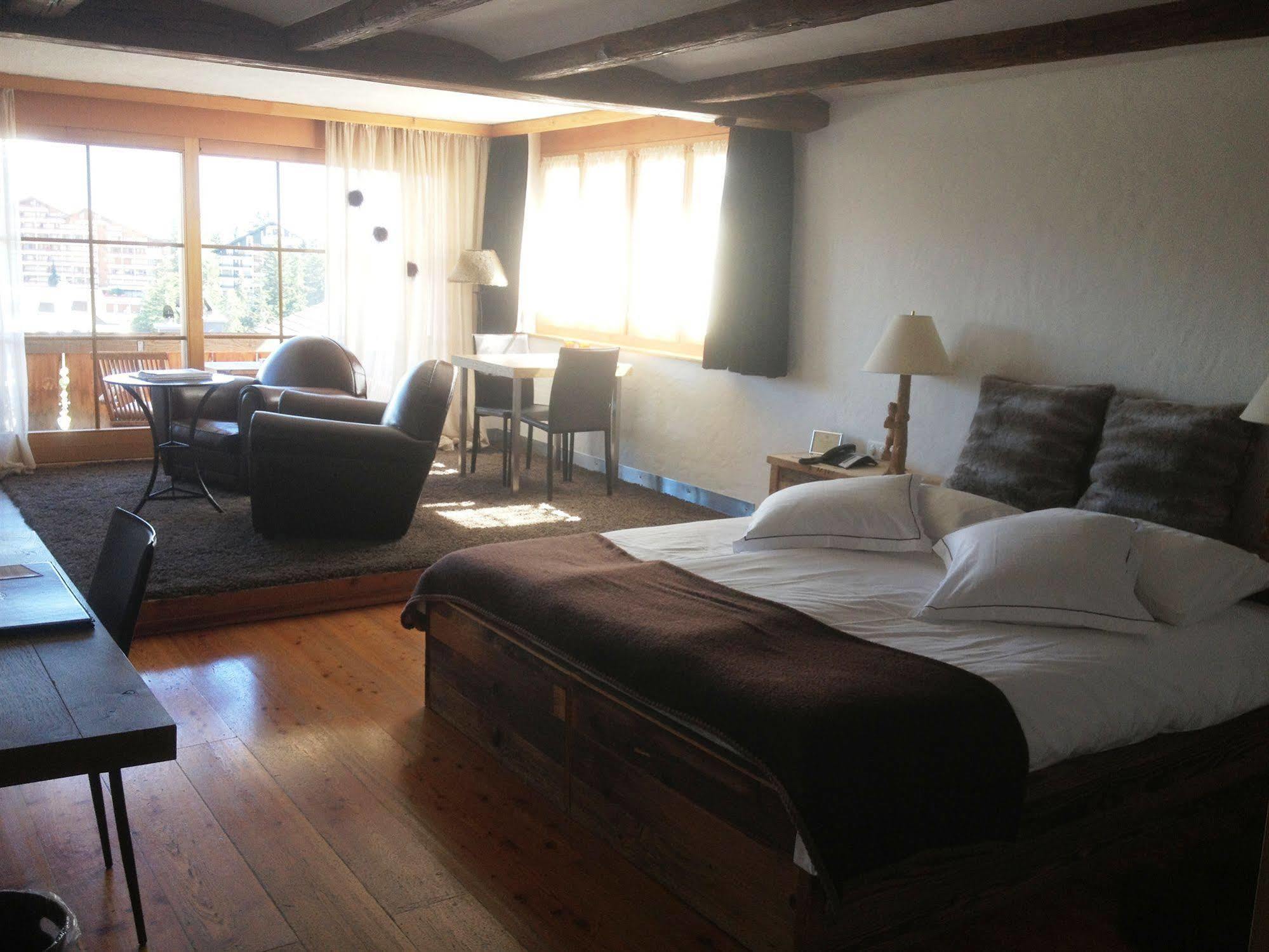 Hostellerie Du Pas De L'Ours "Relais Et Chateaux" Crans-Montana Eksteriør billede