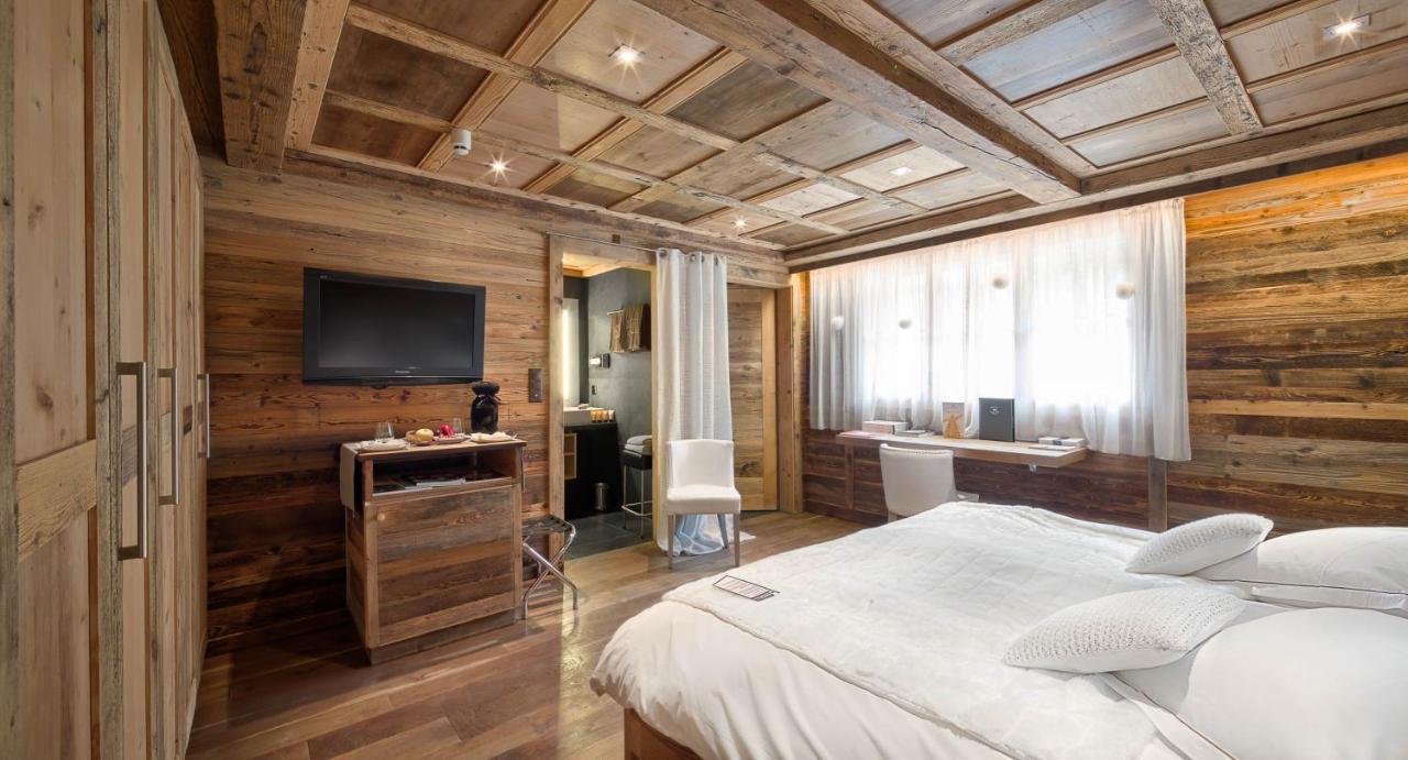 Hostellerie Du Pas De L'Ours "Relais Et Chateaux" Crans-Montana Eksteriør billede
