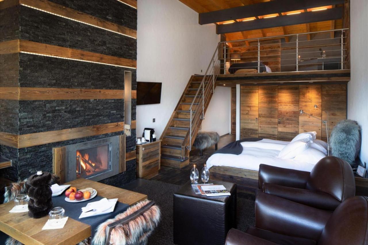 Hostellerie Du Pas De L'Ours "Relais Et Chateaux" Crans-Montana Eksteriør billede