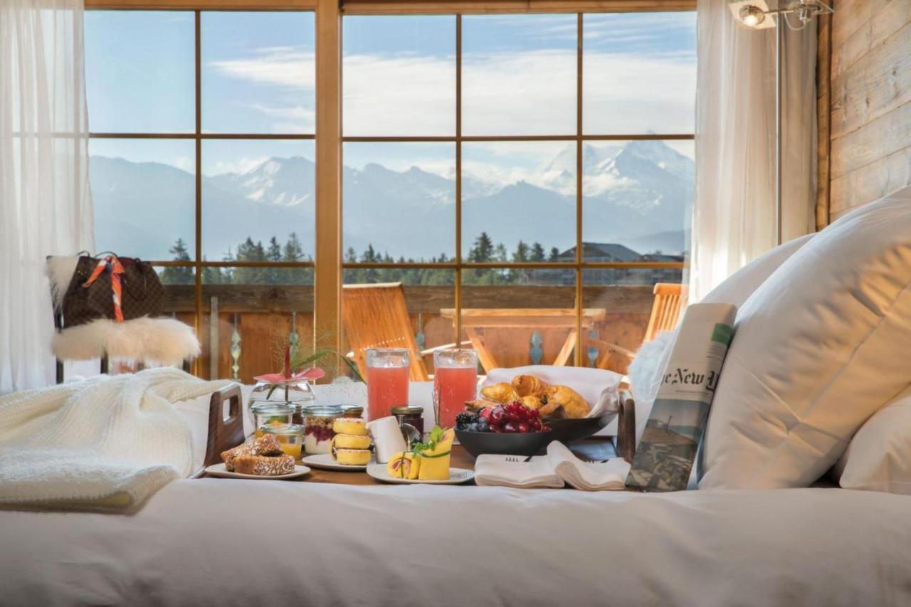 Hostellerie Du Pas De L'Ours "Relais Et Chateaux" Crans-Montana Eksteriør billede