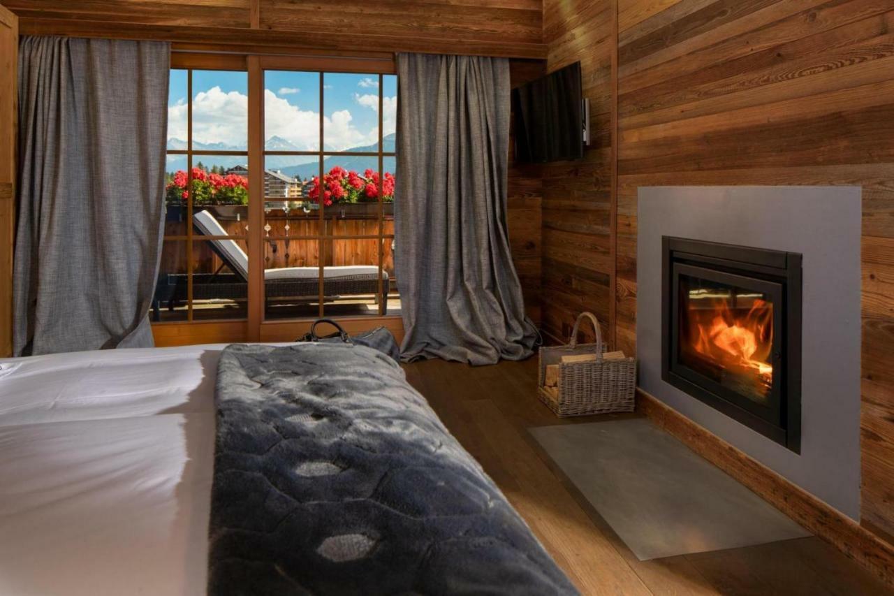 Hostellerie Du Pas De L'Ours "Relais Et Chateaux" Crans-Montana Eksteriør billede